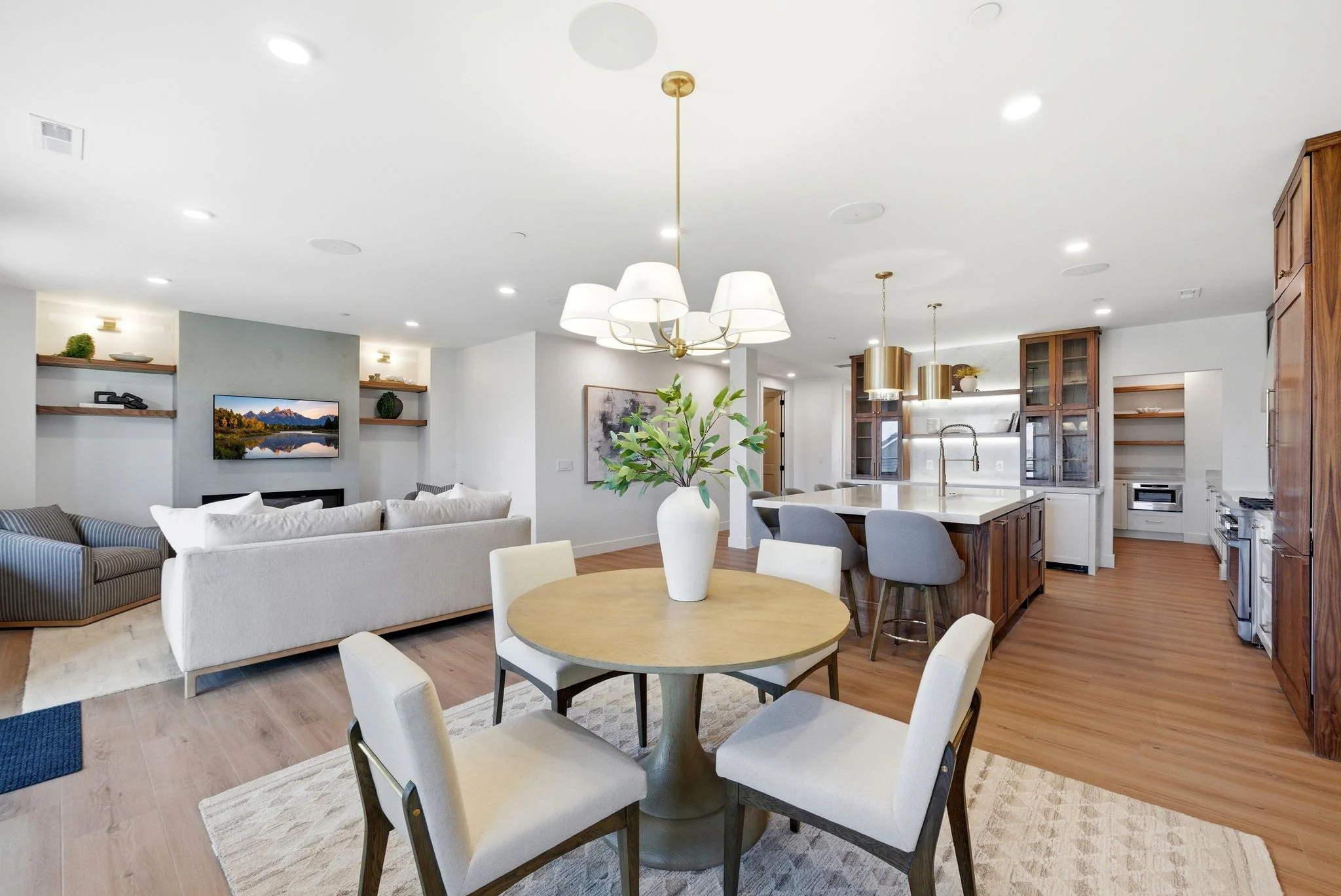 Stair detail at the Outlaw model